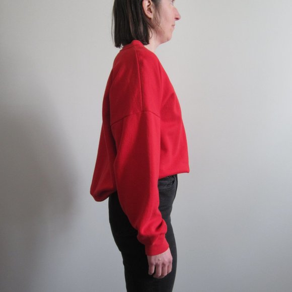 Vintage 1980s Red Jerico crewneck sweatshirt - Picture 2 of 5